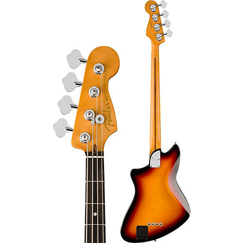 Fender American Ultra II Meteora Bass Ebony Fingerboard Texas Tea