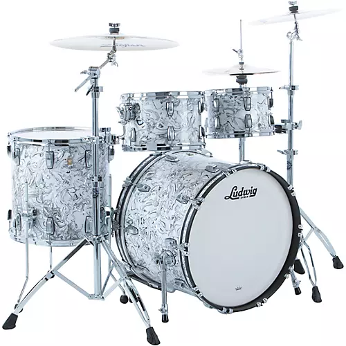 Ludwig Classic Maple 4-Piece Studio Shell Pack With 22
