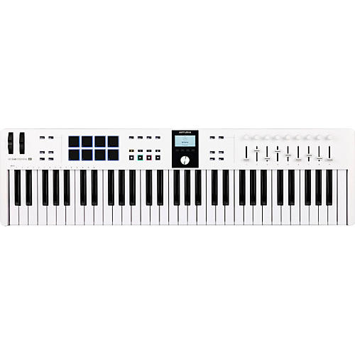 Arturia KeyLab Essential 61 mk3 Keyboard Controller With Universal Sustain Pedal Black