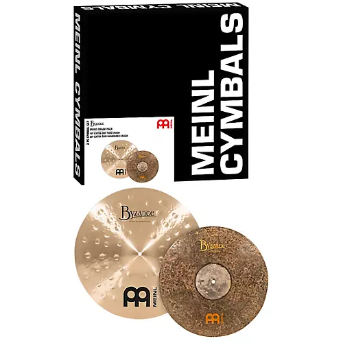 MEINL Byzance Mixed Set Crash Cymbal Pack, 18
