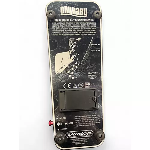 Used Dunlop BG95 Buddy Guy Wah Effect Pedal