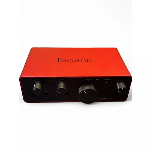 Used Focusrite Scarlett Solo Gen 4 Audio Interface