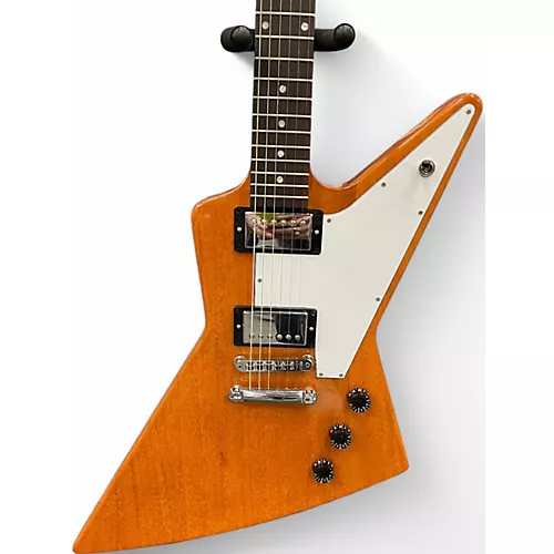 Used 2021 Gibson Explorer Antique Natural Solid Body Electric Guitar Antique Natural