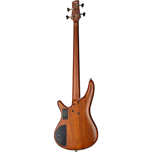 Ibanez Prestige SR5500 4-String Electric Bass Guitar Mocha Flat