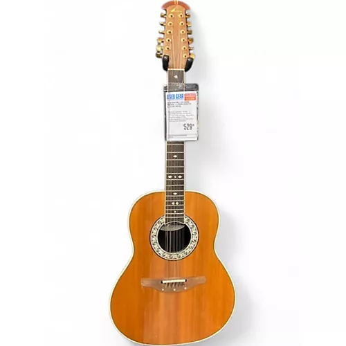 Used Ovation 1756 Legend Natural 12 String Acoustic Electric Guitar Natural
