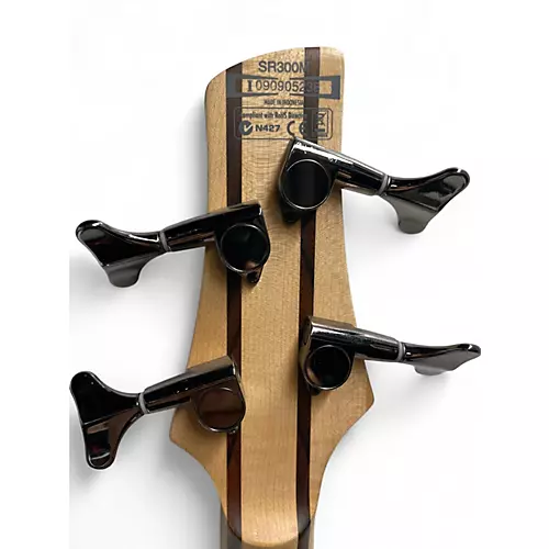 Used Ibanez SR300 Candy Apple Red Electric Bass Guitar Candy Apple Red