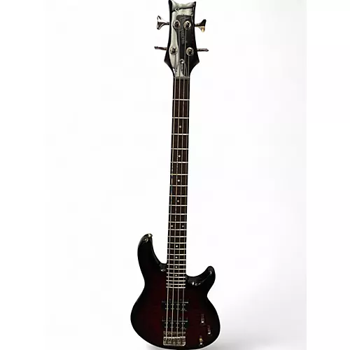 Used Schecter Guitar Research Raiden Special 4 String Black Cherry Burst Electric Bass Guitar Black Cherry Burst