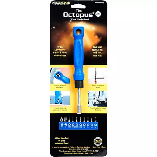 Music Nomad The Octopus 17 'n 1 Tech Tool