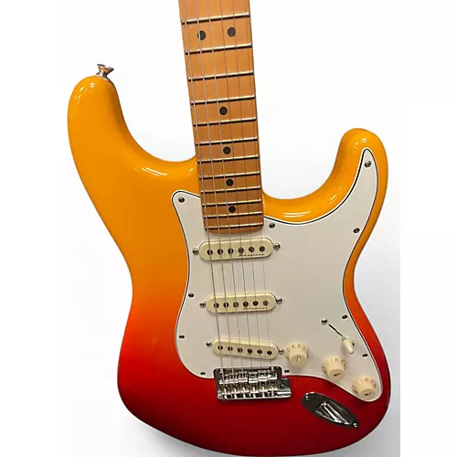 Used Fender Player Plus Stratocaster Tequila Sunrise Solid Body Electric Guitar Tequila Sunrise