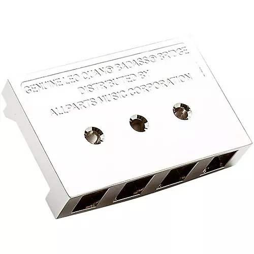 Leo Quan Badass I 4 String Bass Bridge Chrome