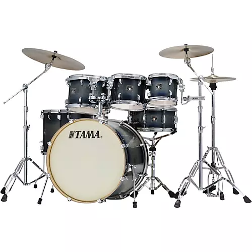TAMA Superstar Classic Custom 7-Piece Shell Pack Dark Indigo Burst