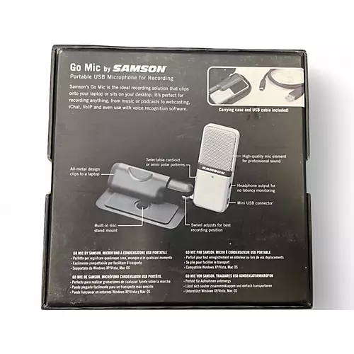 Used Samson Go Mic USB Microphone