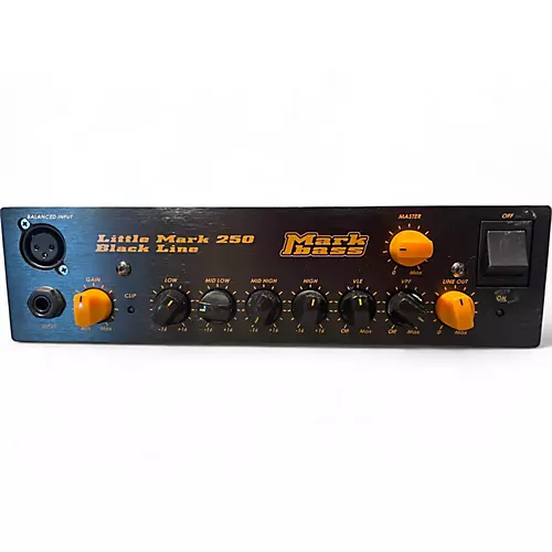 Used Markbass Little Mark Backline 250 250W Bass Amp Head