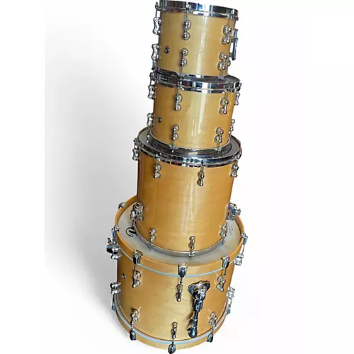 Used Pearl 4 Piece Reference Pure Natural Drum Kit Natural