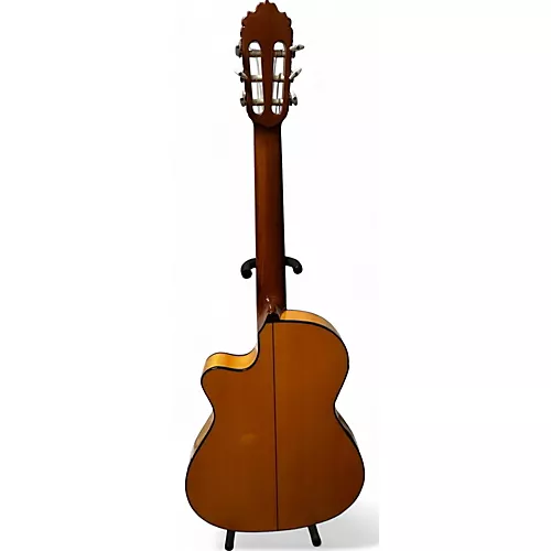 Used Alhambra 7FCCTE1 Natural Classical Acoustic Electric Guitar Natural