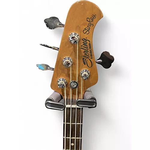 Used Sterling by Music Man stingray  Cherry Sunburst Electric Bass Guitar Cherry Sunburst
