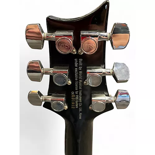 Used PRS SE 277 SEMI HOLLOW Trans Black Solid Body Electric Guitar Trans Black