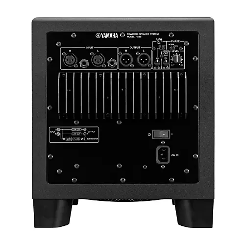 Focusrite Scarlett Solo Gen 4 with Yamaha HS Studio Monitor Pair & HS8S Subwoofer Bundle (Stands & Cables Included) HS8