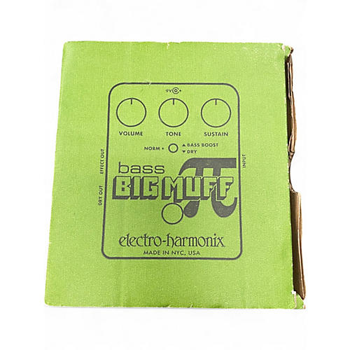 Used Electro-Harmonix Big Muff Bass Distortion Bass Effect Pedal