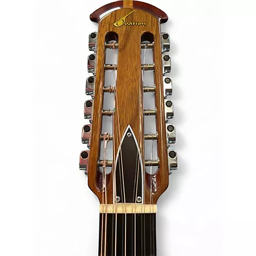 Used Ovation 1115-4 NATURAL 12 String Acoustic Guitar NATURAL