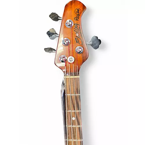Used Sterling by Music Man ray34 koa koa Electric Bass Guitar koa