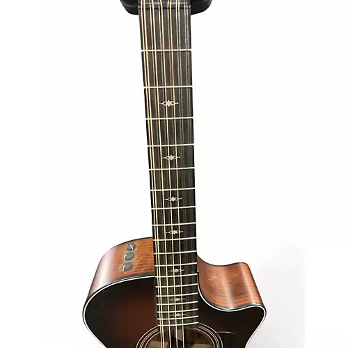 Used Taylor 362CE EDGE BURST 12 String Acoustic Electric Guitar EDGE BURST