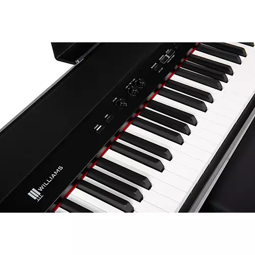 Williams Allegro IV In-Home Pack Digital Piano With Stand, Bench & Piano-Style Pedal White