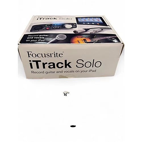 Used Focusrite iTrack Solo Audio Interface
