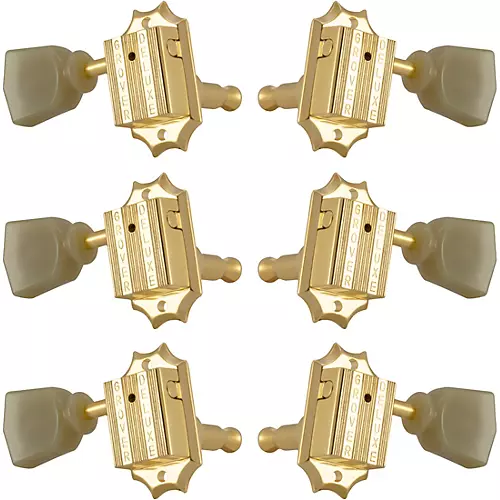 Grover Deluxe 135 Series Tuning Machines Nickel