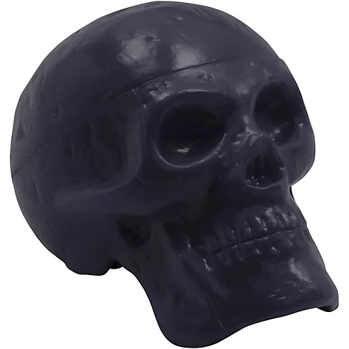 Trophy Beadbrain Skull Rhythm Shaker Orange