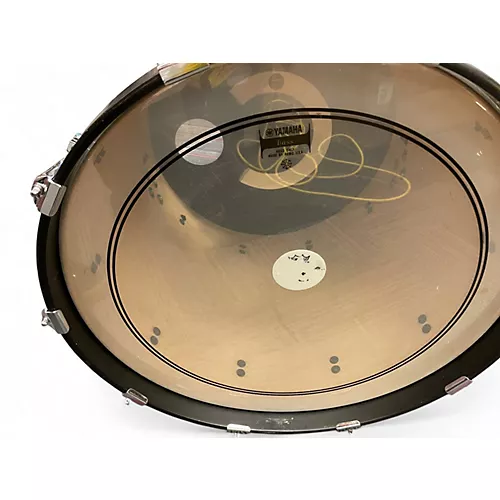 Used Pork Pie USA 22in bass drum little squealer Trans Black Drum Trans Black 42