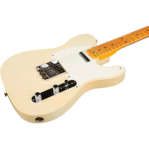 Fender Custom Shop Limited-Edition Tomatillo Telecaster Journeyman Relic Electric Guitar Natural Blonde