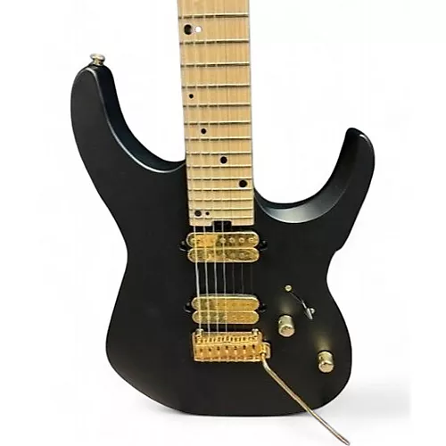 Used Charvel Angel Vivaldi Signature DK24-7 Nova Black Solid Body Electric Guitar Black