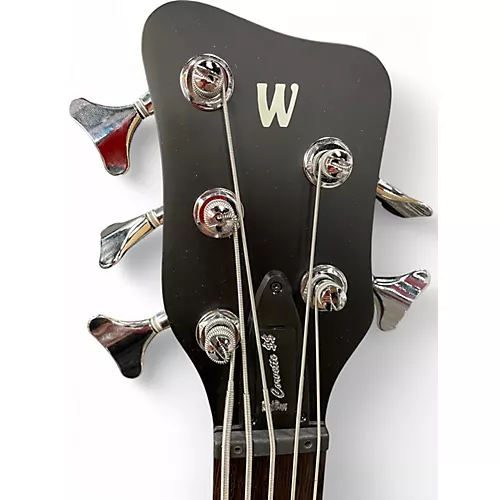 Used Warwick  Corvette 5 String Natural Electric Bass Guitar Natural
