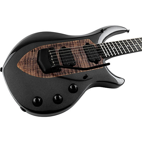 Ernie Ball Music Man John Petrucci Majesty 6 Electric Guitar With Black Hardware Smoked Pearl