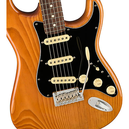 Fender American Professional II Roasted Pine Stratocaster Rosewood Fingerboard Electric Guitar Natural