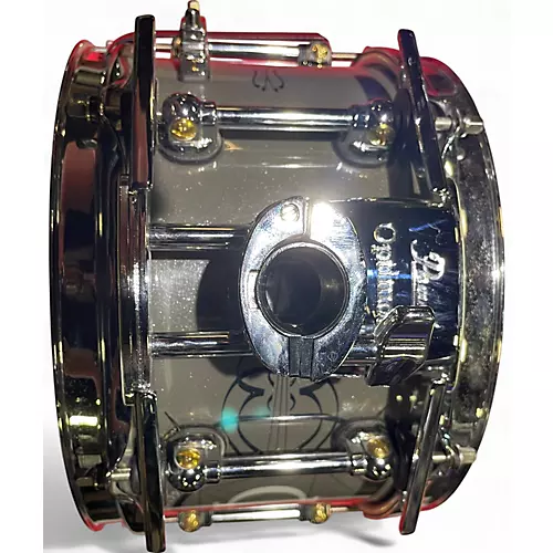 Used Pearl 10in MIKE MANGINI Signature silver Drum silver 28