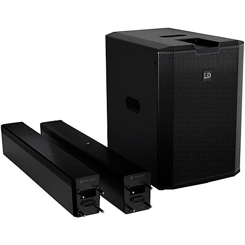 LD Systems LD Systems MAUI 28 G3 MIX Portable Cardioid Column PA System With Digital Mixer, Black