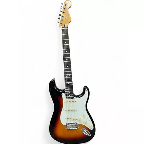 Used Fender PLAYER II STRATOCASTER 70TH ANNIVERSARY 3 Tone Sunburst Solid Body Electric Guitar 3 Tone Sunburst