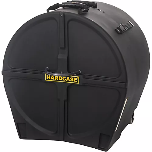 HARDCASE Bass Drum Case With Wheels 22 in.