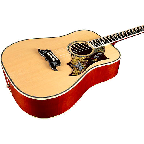 Gibson Doves In Flight Acoustic Guitar Antique Natural