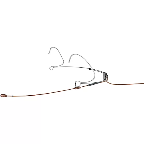 DPA Microphones 4466 CORE Omni Headset Mic, Brown, TA4F Mini-XLR