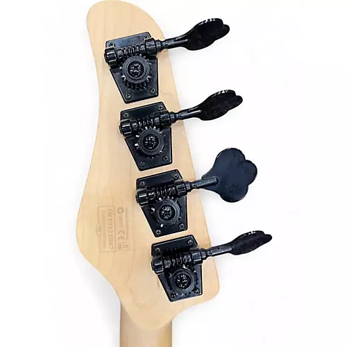 Used Schecter Guitar Research P4 Antique White Electric Bass Guitar Antique White