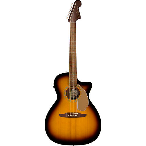 Fender California Newporter Player Acoustic-Electric Guitar Natural