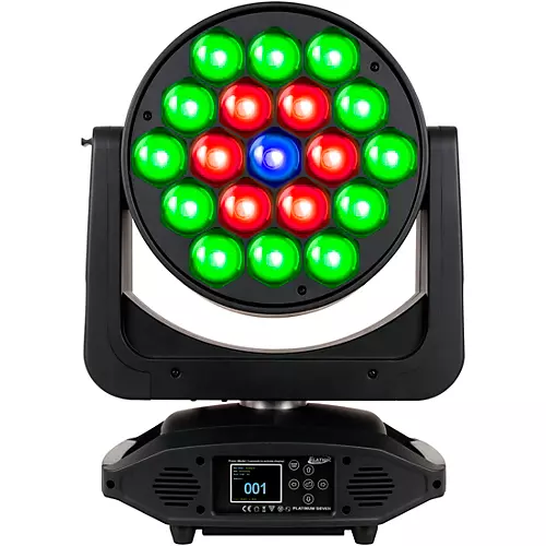 Elation Platinum Seven Moving-Head LED PAR Wash Light Black