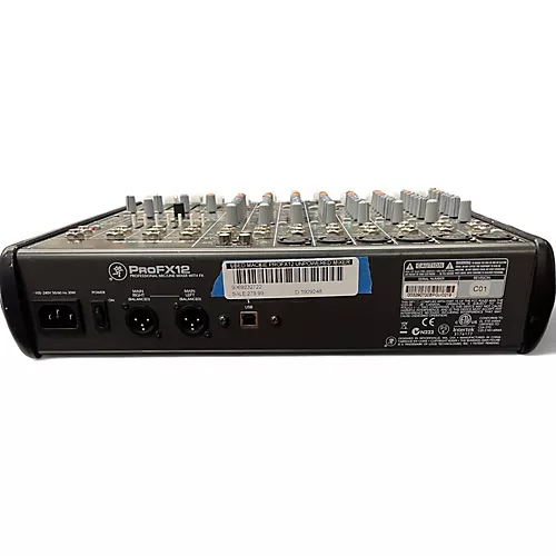 Used Mackie PROFX12 Unpowered Mixer
