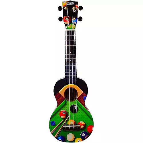 Mahalo Art Series Soprano Ukulele With Bag Tiki Motif