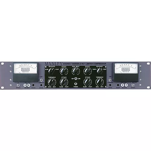 Manley Mastering Stereo Variable Mu Limiter Compressor T-Bar Mod