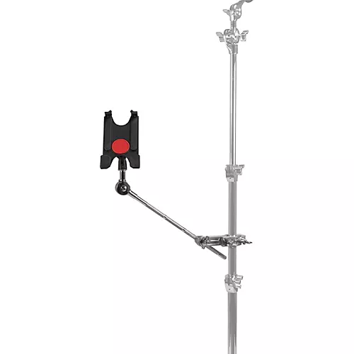 Gibraltar Tablet Mount With Long Boom Arm and Crabber Clamp