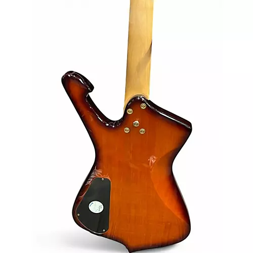 Used Ibanez Iceman 2 Color Sunburst Electric Bass Guitar 2 Color Sunburst